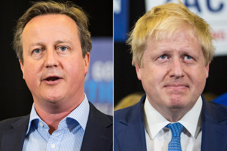 David Cameron, Boris Johnson