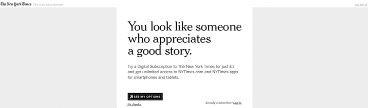 New York Times Paywall