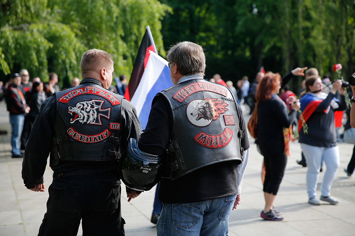 Ultranationalist Russian biker gang Night Wolves celebrate Victory Day ...