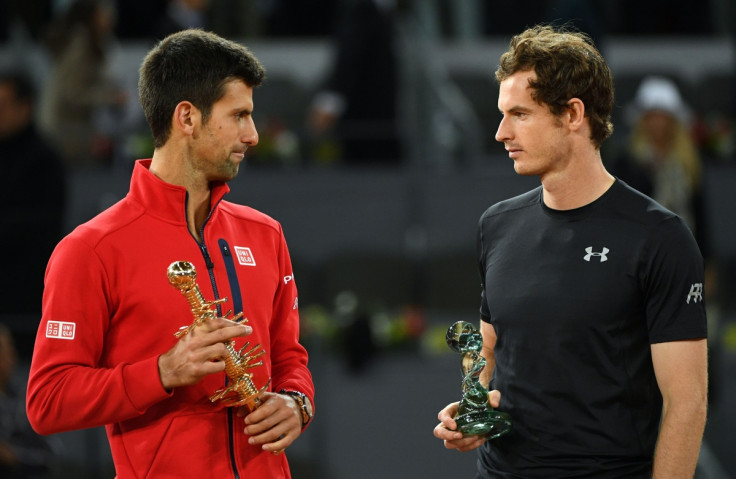 Novak Djokovic and Andy Murray