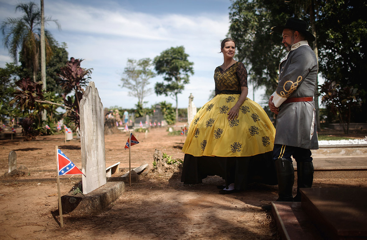 A Celebration Of The Confederate Flag And Us Civil War History In Brazil 