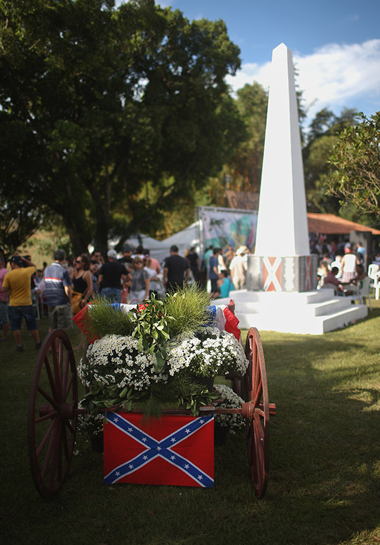 A Celebration Of The Confederate Flag And Us Civil War History In Brazil 