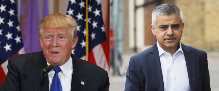 Donald Trump, Sadiq Khan