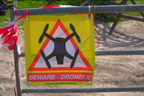 UK drone race still from video