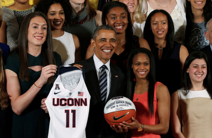 Obama honours UConn women's basketball team