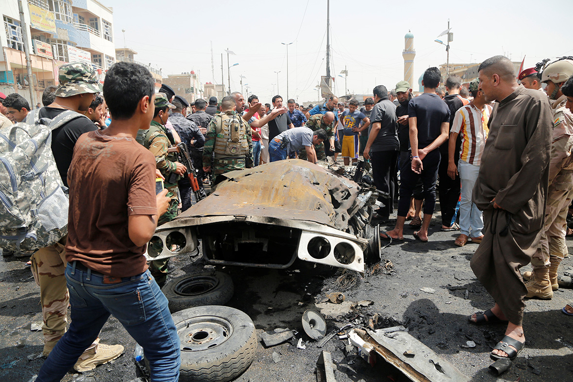 Baghdad Car Bomb Isis Claims Responsibility For Attack In Busy Market That Killed At Least 50
