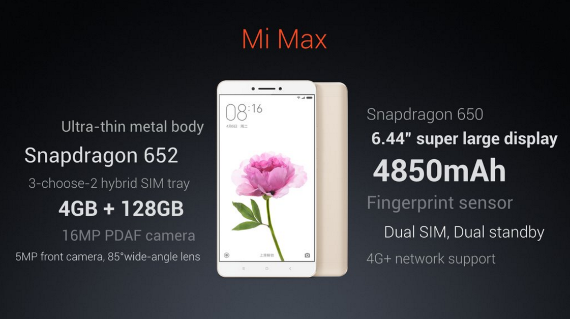 Xiaomi Mi Max 5
