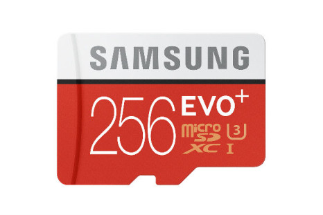 Samsung 256GB Evo Plsu microSD card