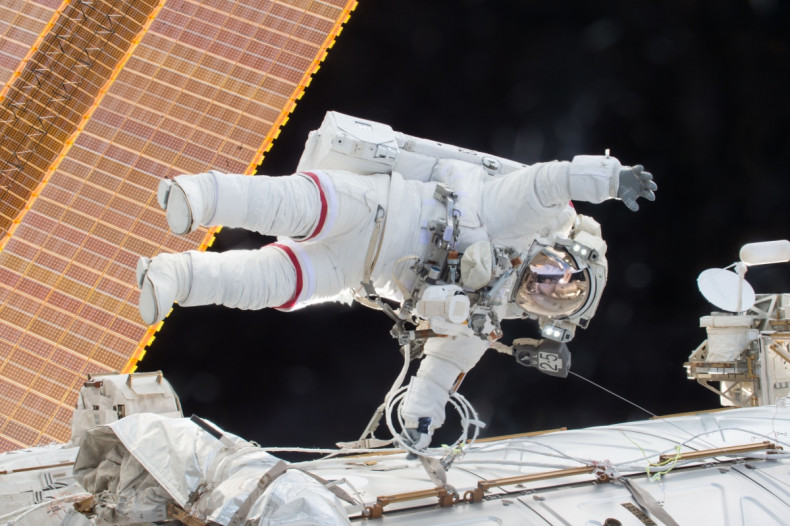 Nasa astronaut Scott Kelly on a spacewalk
