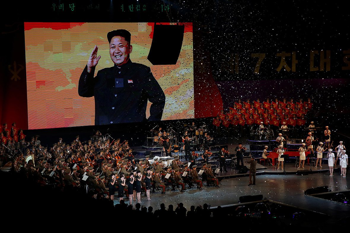 North Korea congress concert