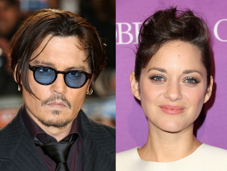 Johnny Depp and Marion Cotillard