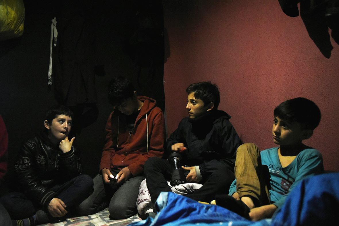 Calais unaccompanied children