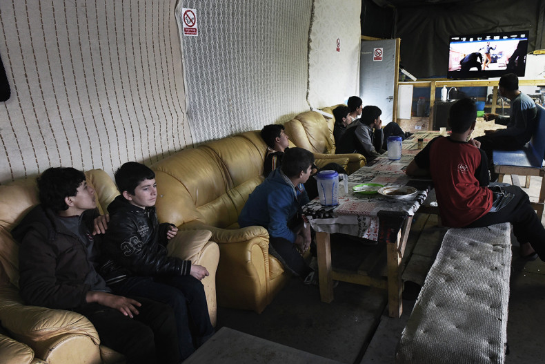 Calais' unaccompanied children