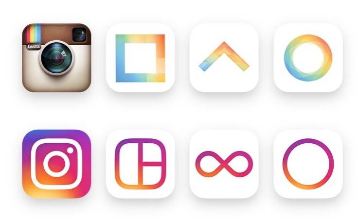 Instagram new icon and app design