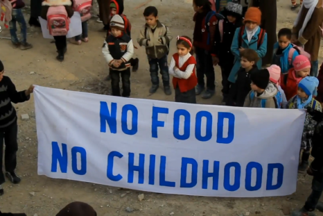 No food no childhood - Daraya siege