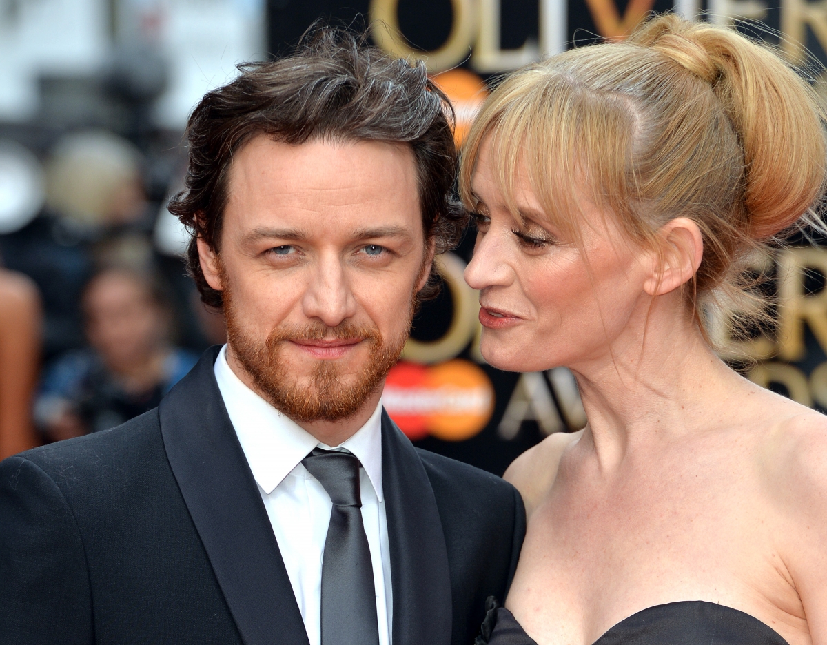 X Men Apocalypse Star James Mcavoy And Anne Marie Duff Divorce After 9 Years