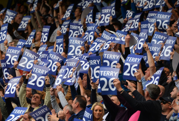 John Terry placards