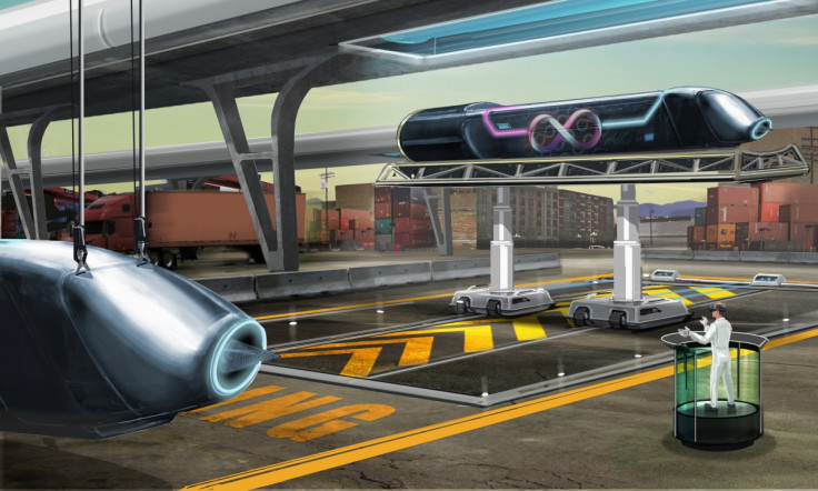 Hyperloop concept art