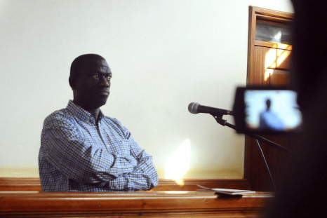 Kizza Besigye in court in Kampala