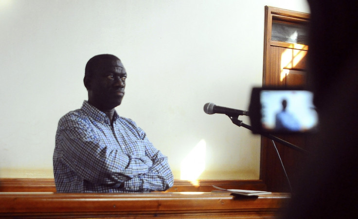 Kizza Besigye in court in Kampala