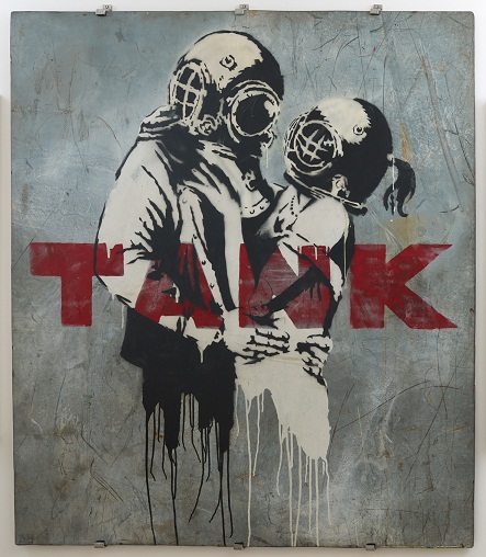 Banksy War, Capitalism  Liberty