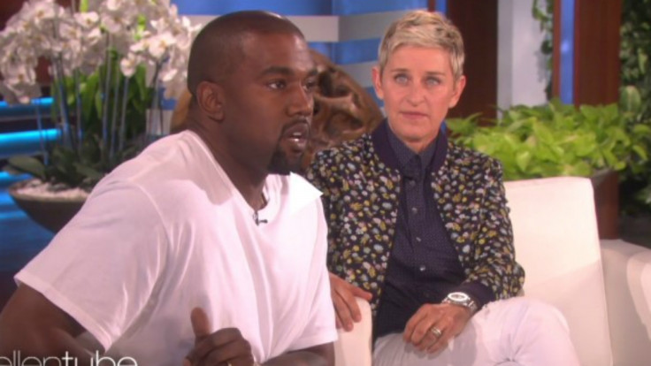 Kanye West on Ellen