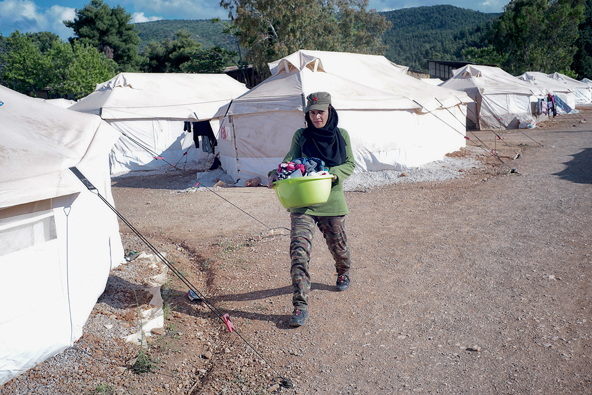 Greece: Daily life inside Malakasa refugee camp