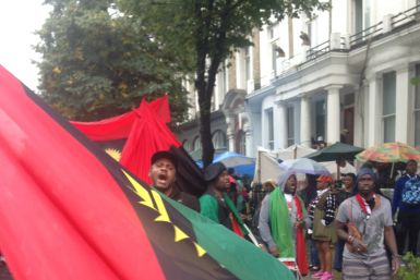 Pro-Biafra protest in London
