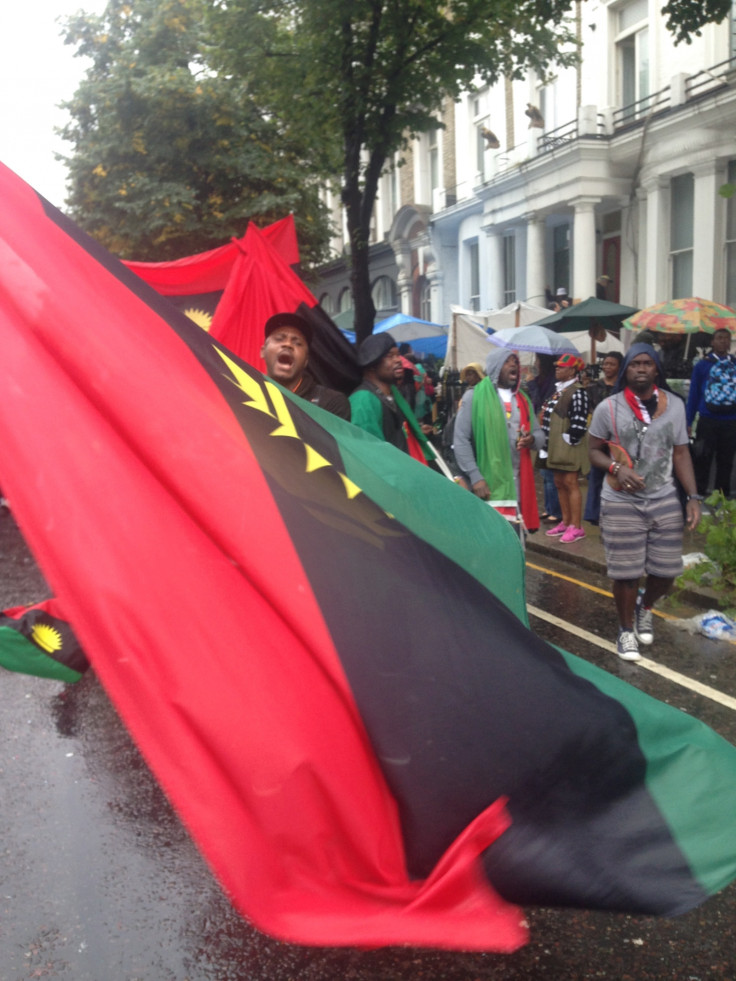 Pro-Biafra protest in London