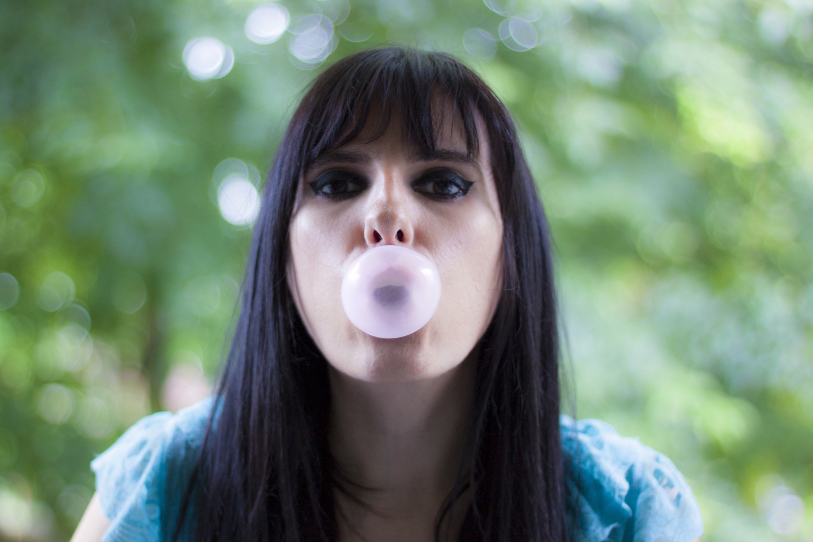 What happens when you swallow gum?