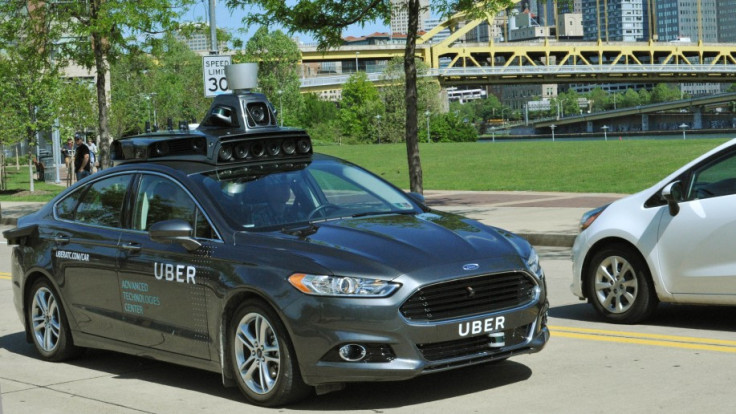 Uber self-driving car