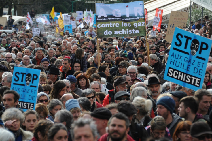 Shale gas protest