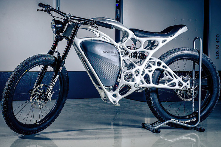 Airbus has made the first 3D printed aline-looking motorbike 