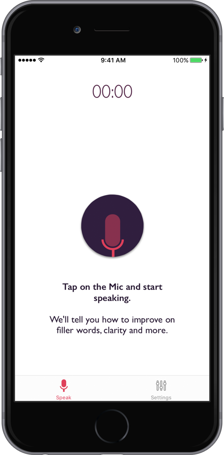 Ummo app improves public speaking by stopping users from saying “umm” and “like” Ummo app improves public speaking by stopping users from saying “umm” and “like”