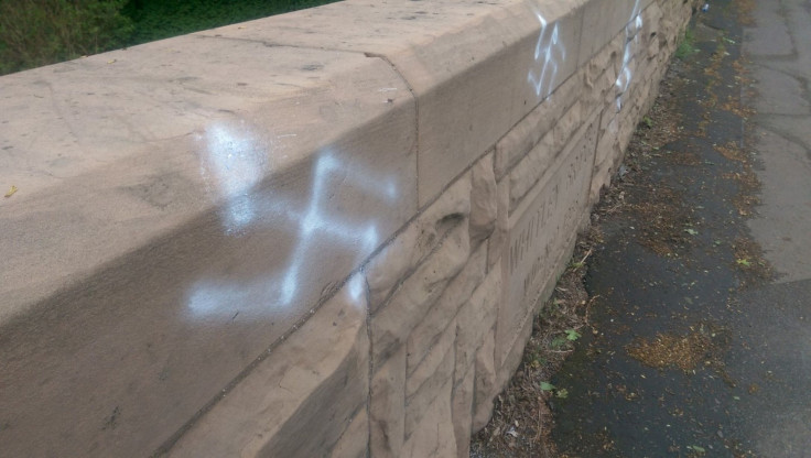 Swastika graffiti in Coventry