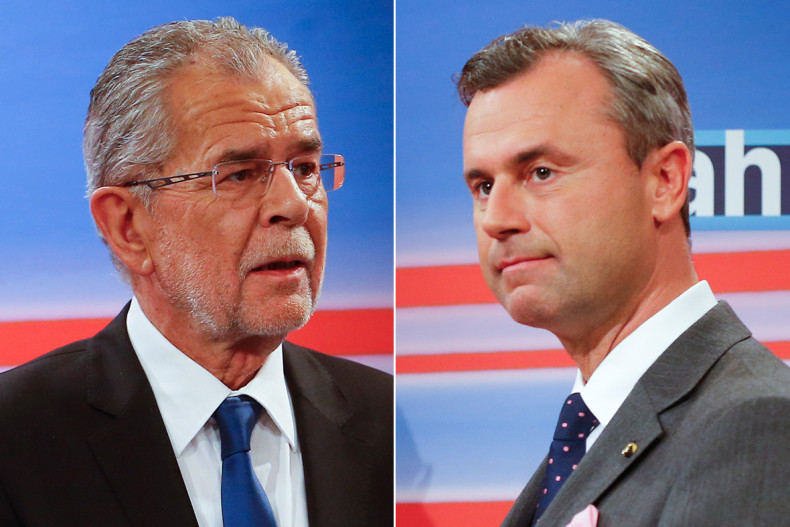 Austria presidential candidates