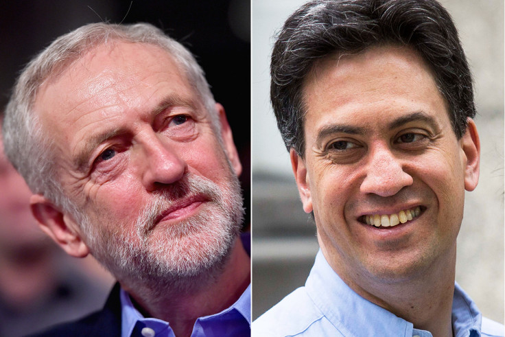 Jeremy Corbyn, Ed Miliband 