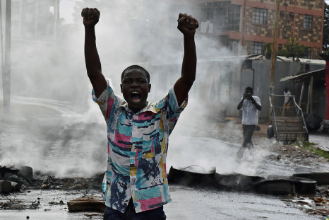 Kenya election protests IEBC