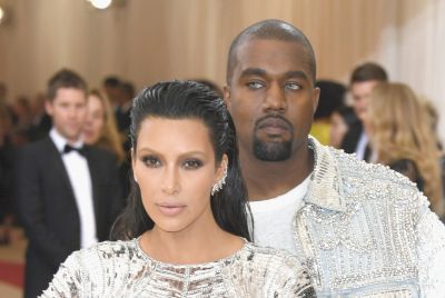 Kim Kardashian and Kanye West
