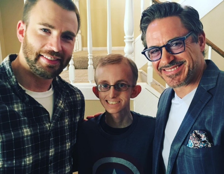 Avengers pay a special visit to fan