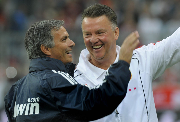 Jose Mourinho and Louis van Gaal