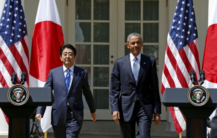 Japanese PM with Obama