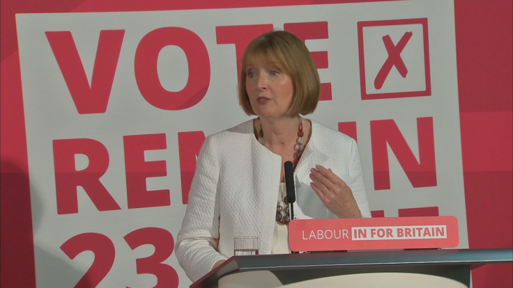 Harriet Harman:Women excluded from Brexit debate