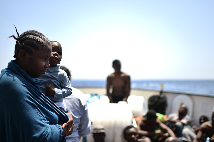 Refugees Libyan coast