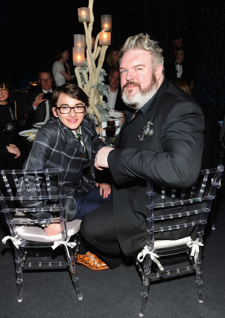 Isaac Wright and Kristian Nairn 