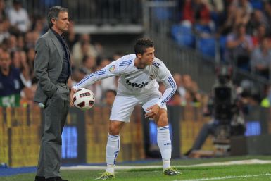 Jose Mourinho (left) and Cristiano Ronaldo