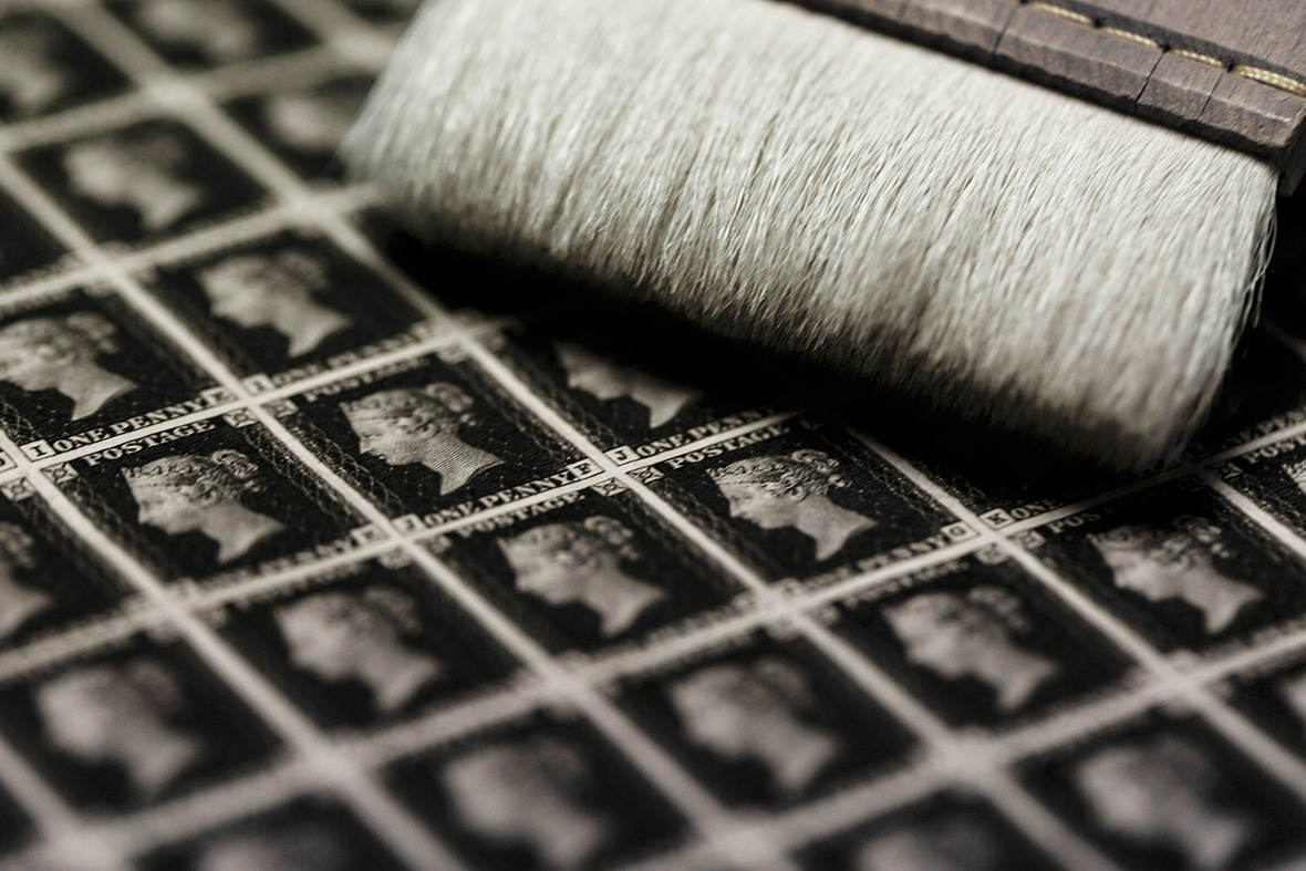 Penny Black Worlds Oldest Stamp To Be Transported From London To New