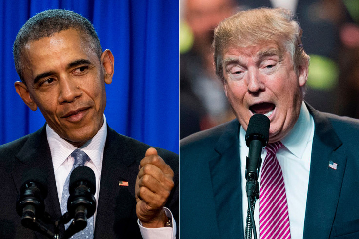 Barack Obama, Donald Trump