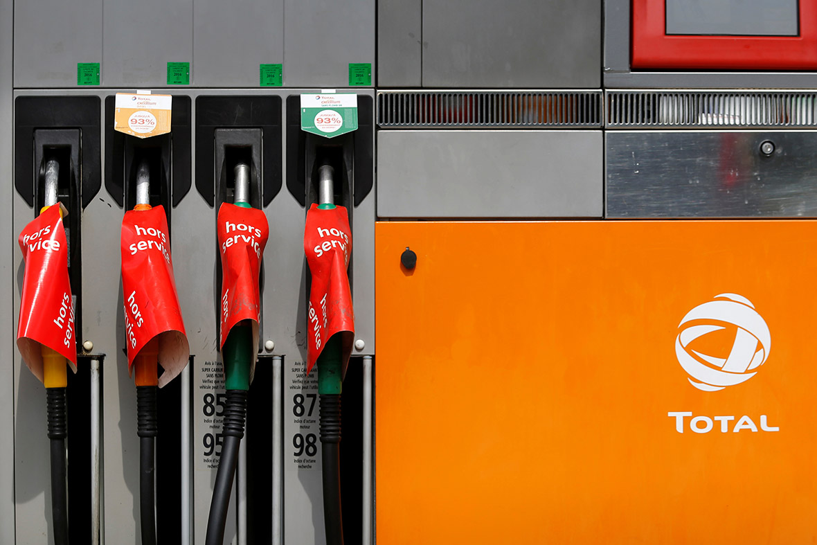 France fuel petrol strike shortage