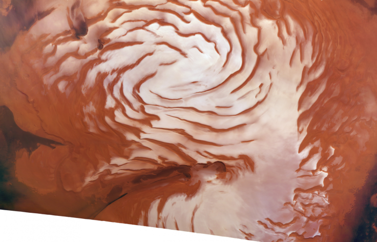 Mars north pole